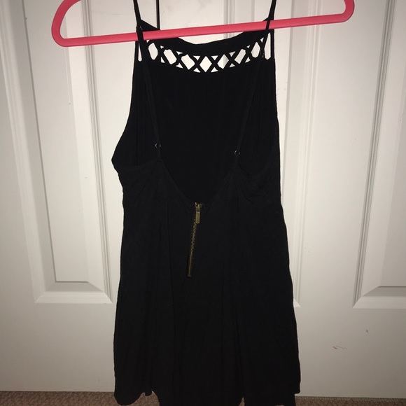 Urban Outfitters Black Cutout Romper - Picture 2 of 2